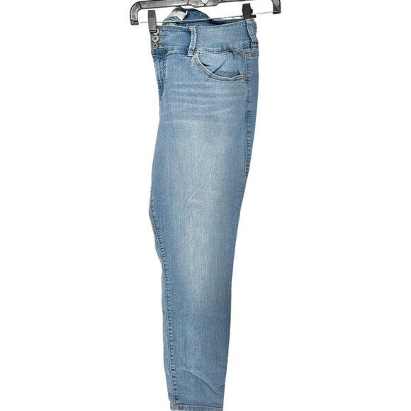 Torrid Jeggings Womens 18R Denim Light Wash Stretch Cotton Blend Mid Rise Skinny - Picture 8 of 10